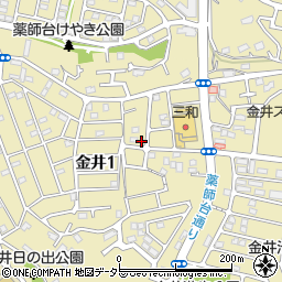 金井入谷戸児童公園周辺の地図