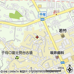 神奈川県川崎市高津区子母口158-4周辺の地図