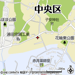 千葉県千葉市中央区花輪町181周辺の地図