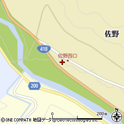 岐阜県山県市佐野355周辺の地図
