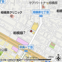 神奈川県相模原市中央区相模原7丁目8-8周辺の地図