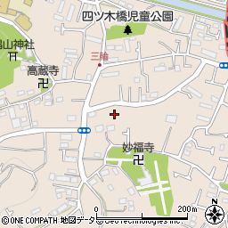 東京都町田市三輪町478周辺の地図