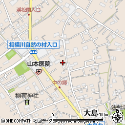 神奈川県相模原市緑区大島3254周辺の地図