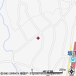岐阜県中津川市坂下1716-1周辺の地図