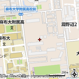 神奈川県相模原市中央区淵野辺2丁目5周辺の地図