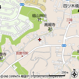 東京都町田市三輪町1534周辺の地図