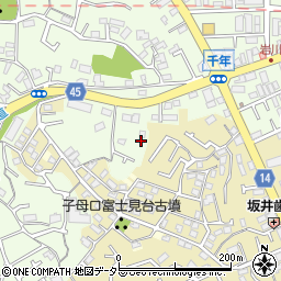 神奈川県川崎市高津区千年285周辺の地図