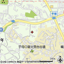 神奈川県川崎市高津区千年290-1周辺の地図