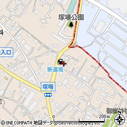 神奈川県相模原市緑区下九沢1283-1周辺の地図