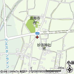 山梨県南巨摩郡富士川町小林1107周辺の地図