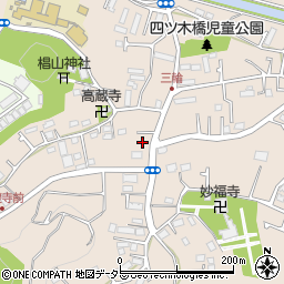 東京都町田市三輪町1545周辺の地図