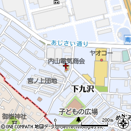 セブンイレブン相模原宮之上店周辺の地図