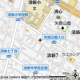 秀和周辺の地図