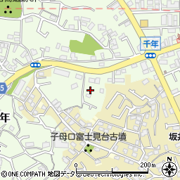 神奈川県川崎市高津区千年286周辺の地図