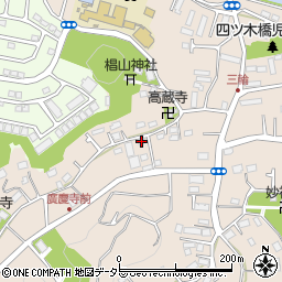 東京都町田市三輪町1535周辺の地図