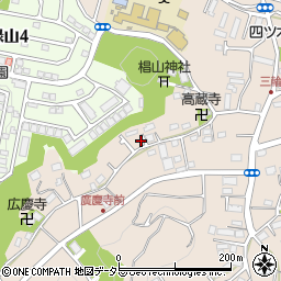 東京都町田市三輪町1581周辺の地図