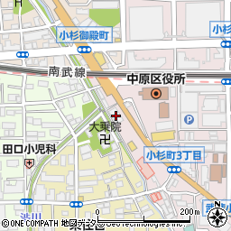川崎市医師会館周辺の地図
