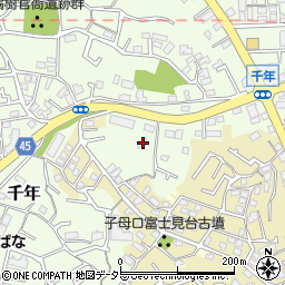 神奈川県川崎市高津区千年293周辺の地図