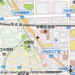 ロース焼肉専門店 肉酒場 武蔵小杉店周辺の地図