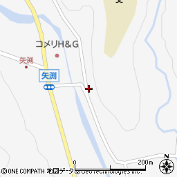 岐阜県中津川市坂下1536-3周辺の地図
