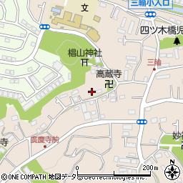 東京都町田市三輪町1564周辺の地図