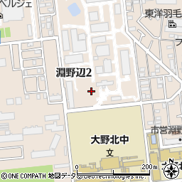 神奈川県相模原市中央区淵野辺2丁目周辺の地図