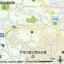 神奈川県川崎市高津区千年289周辺の地図