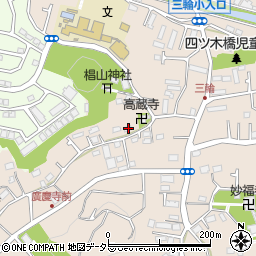 東京都町田市三輪町1558周辺の地図