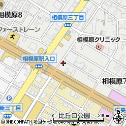 神奈川県相模原市中央区相模原7丁目2-27周辺の地図