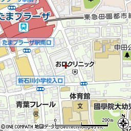 ソンボナールたまプラーザ 訪問介護周辺の地図