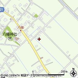 千葉県山武市白幡2942-1周辺の地図