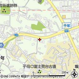 神奈川県川崎市高津区千年562周辺の地図
