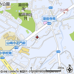 東京都町田市山崎町117周辺の地図
