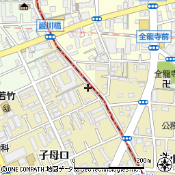 神奈川県川崎市高津区子母口430-5周辺の地図