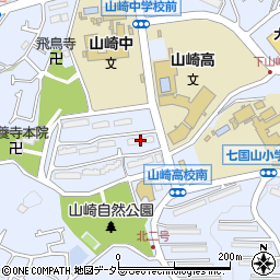 町田山崎第二住宅団地８－８周辺の地図