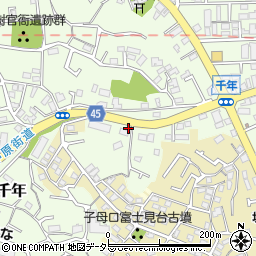 神奈川県川崎市高津区千年494周辺の地図