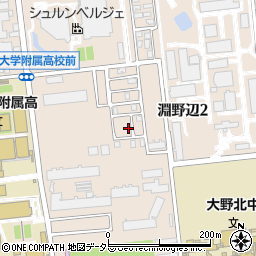神奈川県相模原市中央区淵野辺2丁目4周辺の地図