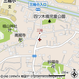東京都町田市三輪町474周辺の地図