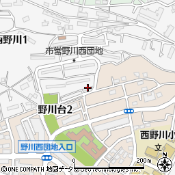 野川台ストアー周辺の地図