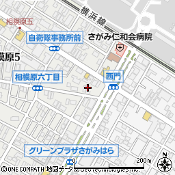 神奈川県相模原市中央区相模原5丁目11-9周辺の地図