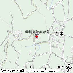 山梨県南巨摩郡富士川町舂米672周辺の地図