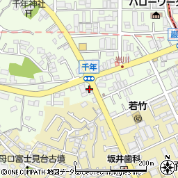 神奈川県川崎市高津区千年574周辺の地図