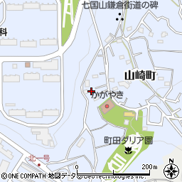 東京都町田市山崎町1216-1周辺の地図