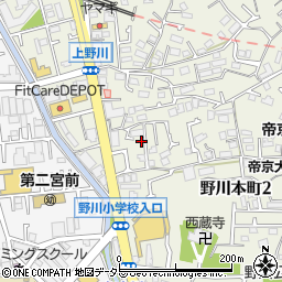 ソレイユ上野川Ｂ周辺の地図