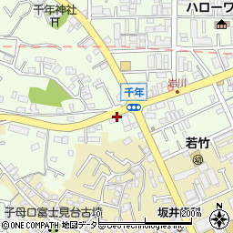 神奈川県川崎市高津区千年572-2周辺の地図
