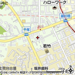 神奈川県川崎市高津区千年619周辺の地図