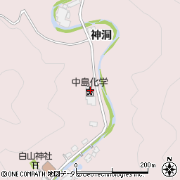 岐阜県美濃市神洞506周辺の地図