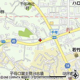 神奈川県川崎市高津区千年567-1周辺の地図