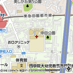 横浜市立新石川小学校周辺の地図