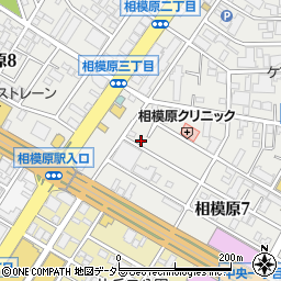 神奈川県相模原市中央区相模原7丁目4-28周辺の地図